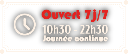 Ouverture 7j/7 restaurant The Old School Tavern la ville aux dames